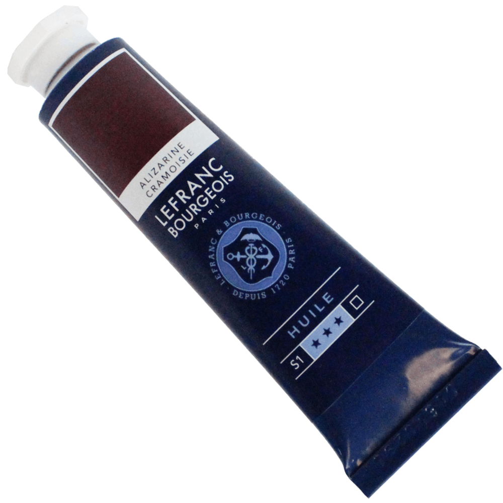 Tinta Óleo Fine Lefranc & Bourgeois 40ml 343 Alizarin Crimson